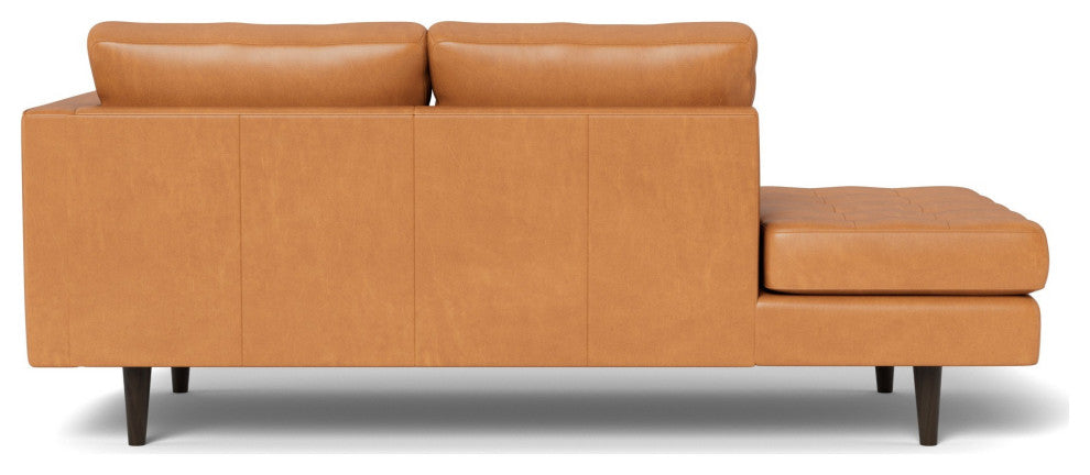 Ladybird Leather Stand Alone Chaise, Right Hand Facing