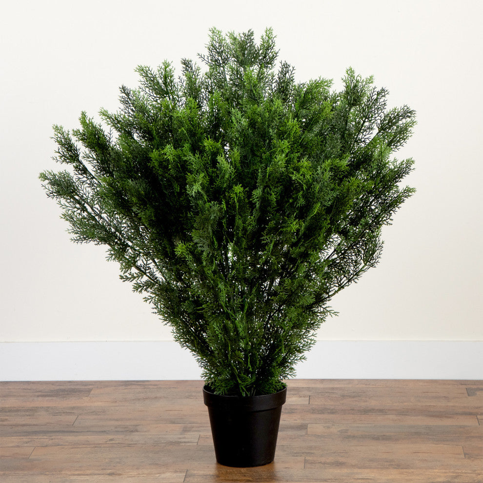 4ft. Artificial Cedar Bush UV Resistant, Indoor/Outdoor