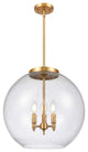 Athens Pendant, Satin Gold, Seedy, Seedy