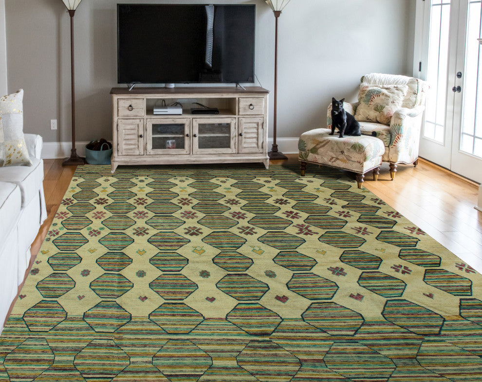 Balochi Malyar Ivory Rug