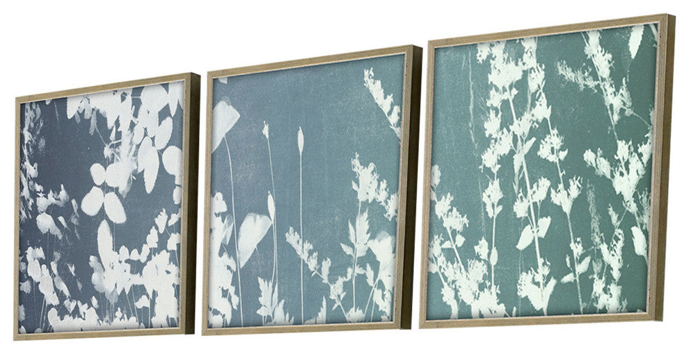 Still Floral II Framed Art, 3-Piece Set