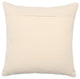 Aryn Striped Cream/ Light Blue Pillow 22" Square, Polyester Fill