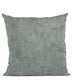 Gunmetal Hidden Island Velvet Luxury Throw Pillow, Double sided 24"x24"