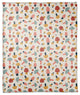 Colorful Cute Mushroom Pattern 50x60 Coral Fleece Blanket