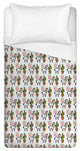 Feliz Navidad Llama Twin Brushed Poly Duvet Cover