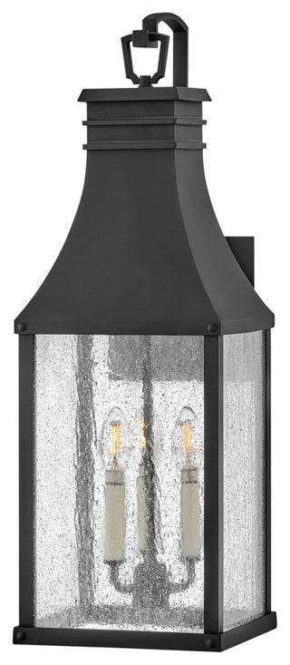 Hinkley Lighting 17465 Beacon Hill 3 Light 26.25" Tall Heritage - Museum Black
