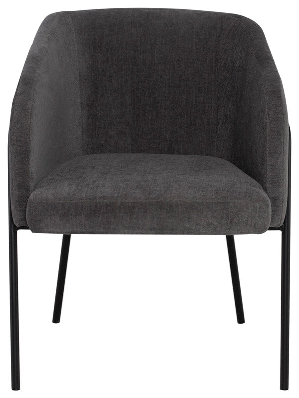 Estella Cement Fabric Dining Chair