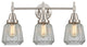 INNOVATIONS LIGHTING 447-3W-SN-G142-LED Caden 3 Light 26 inch Bath Vanity Light