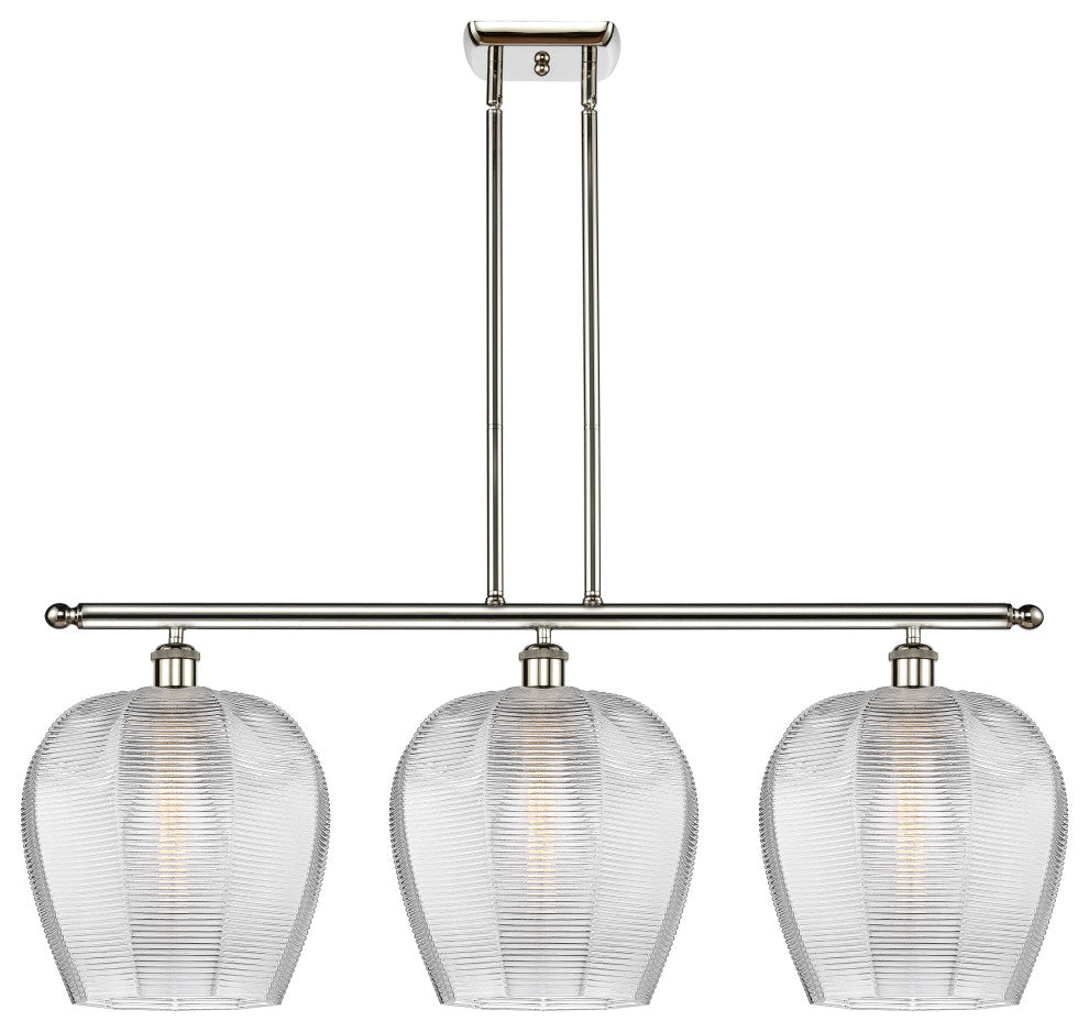 Innovations 516-3I-PN-G462-12 3 Light Island Light, Polished Nickel