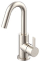 Amalfi Single Handle Lavatory Faucet, Brushed Nickel