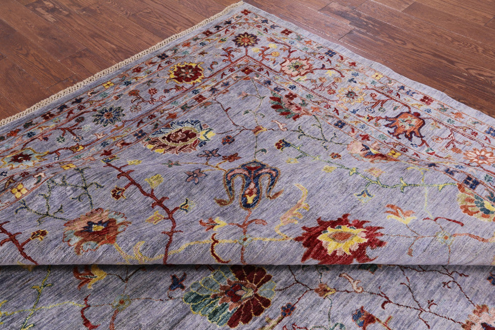 Persian Tabriz Hand Knotted Wool Rug 8' 0" X 9' 10" Q7535