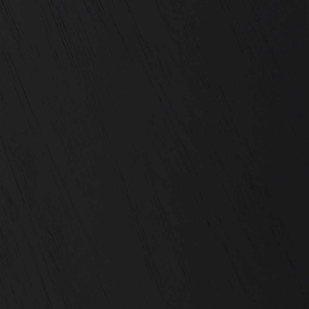 Apache Black Oak Wood and Faux Leather
