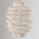 Barlow 1-Light Rattan Woven Pendant By Kosas Home, White