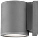 WAC Lighting Tube LED Outdoor Wall Light, Graphite