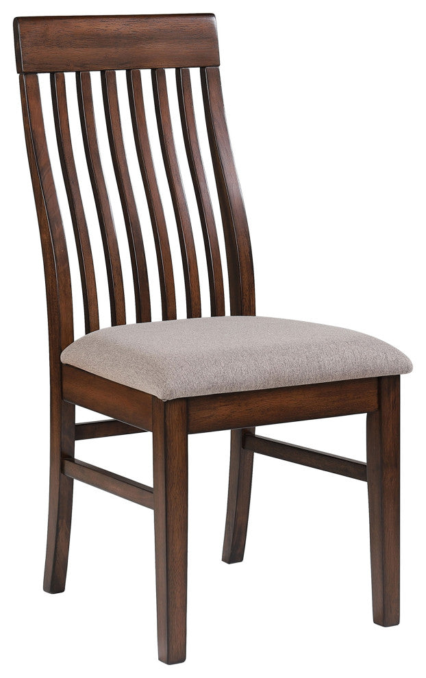 Briarwood Wood Dining Side Chair Mango Oak, Set of 2