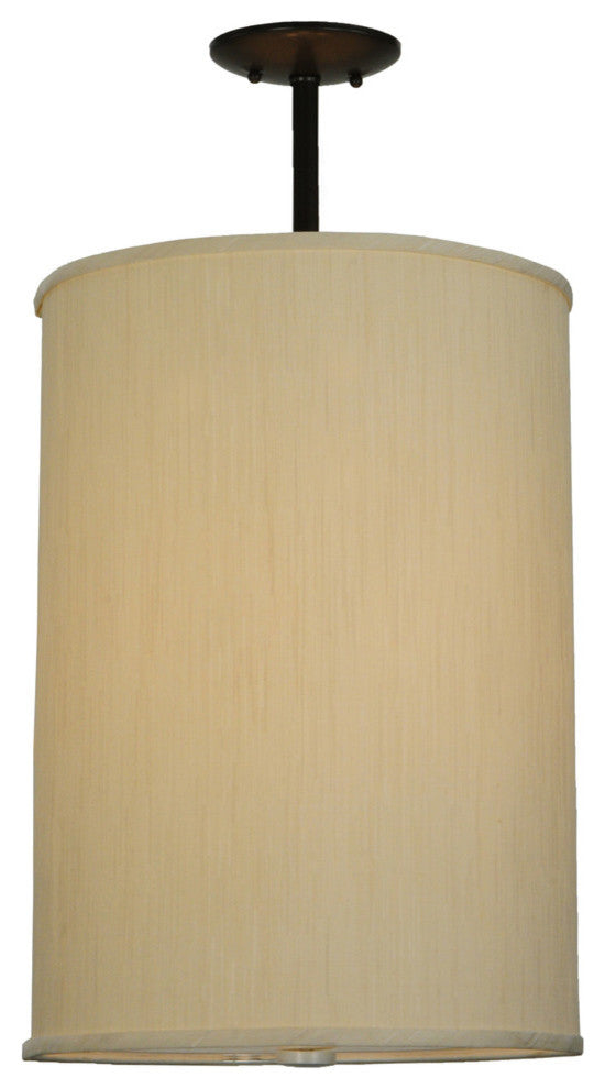 14.5W Cilindro Mystic Beige Textrene Pendant