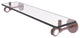 Clearview 22" Glass Shelf with Dotted Accents, Antique Copper