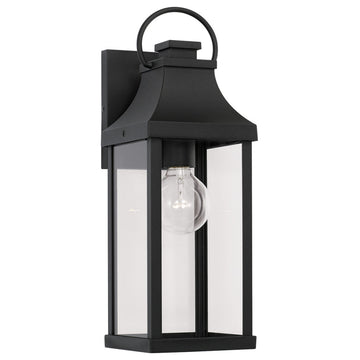 Capital Lighting 946411 Bradford 17" Tall Outdoor Wall Sconce - Black