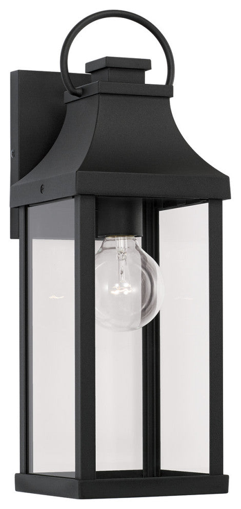 Capital Lighting 946411 Bradford 17" Tall Outdoor Wall Sconce - Black