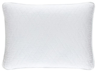 Birdie White Quilted Sham