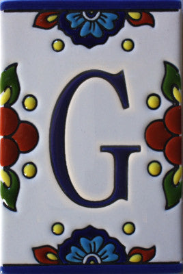 Mission Tile Letter G