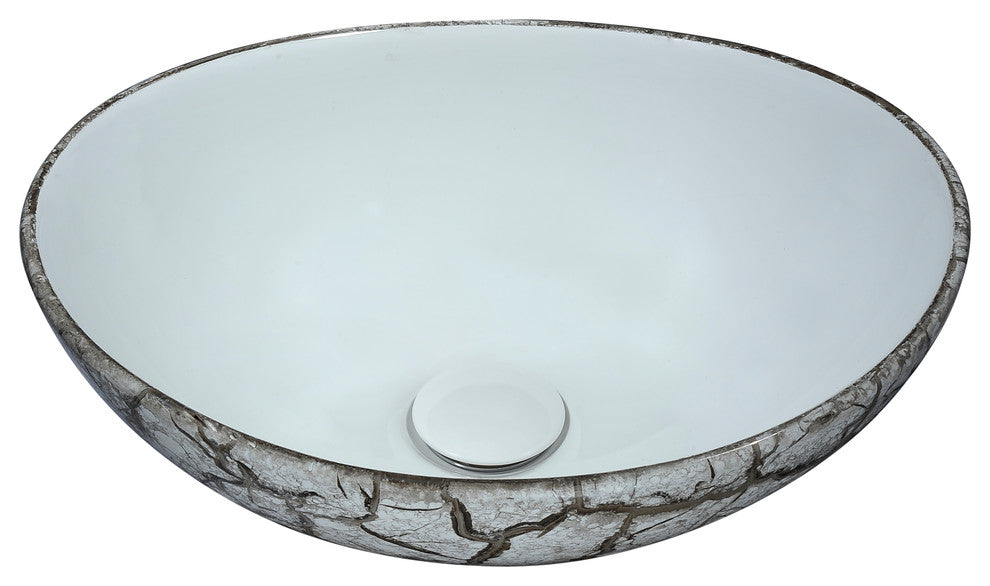 Sona Series Ceramic Vessel Sink, Gray