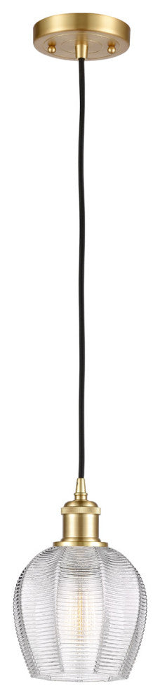 Innovations 516-1P-SG-G462-6 1 Light 5.75" Mini Pendant, Satin Gold