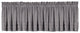 Holden Gray Kitchen Curtain, Valance