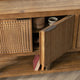 Osiris 4-Door Reclaimed Pine Wood Buffet Sideboard by Kosas Home