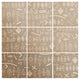 Deny Designs Iveta Abolina White Morning Wood Wall Mural, 3'x3'