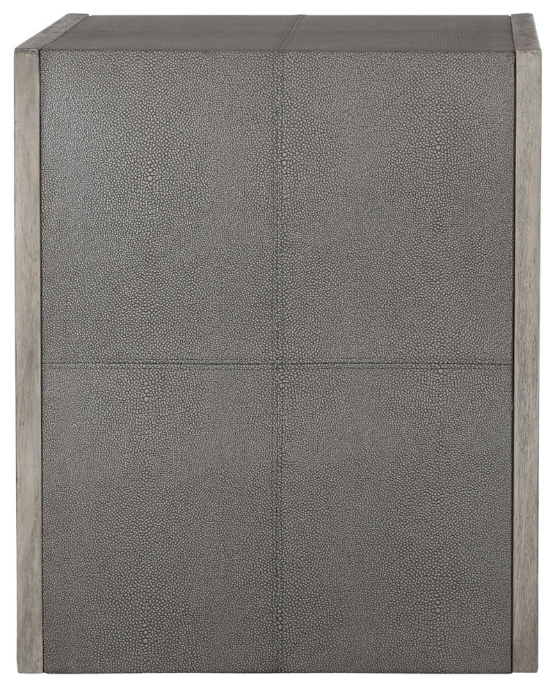 Uttermost 25214 Aerina Modern Gray End Table