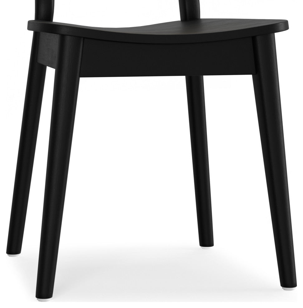 Rachel Dining Chair (Set of 2) in Black