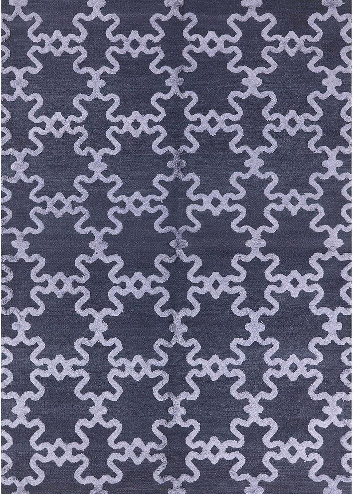 Ahgly Company Indoor Rectangle Mid-Century Modern Area Rugs, 8' x 10'