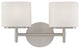 Trinity 2-Light Bath and Vanity, Satin Nickel