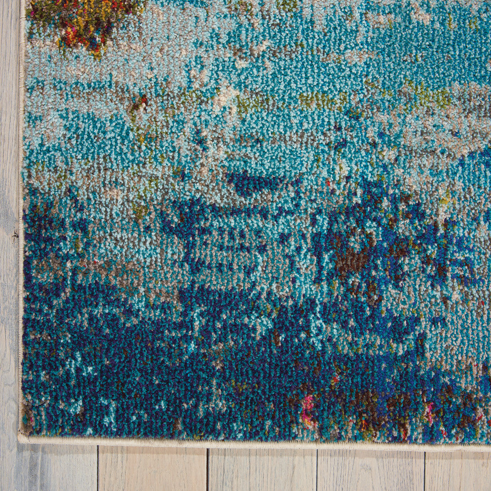 Nourison Celestial 5'3" x 7'3" Sealife Modern Indoor Area Rug