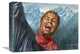 "Celebrating the Rain" Stretched Canvas Giclee by Mort Kunstler, 16"x12"