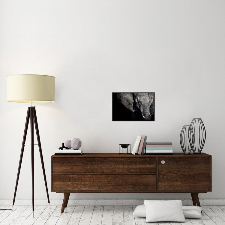 "The Matriarch" Framed Canvas Giclee by Piet Flour, 23x16"
