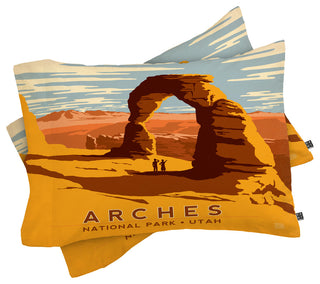 Deny Designs Anderson Design Group Arches Pillow Shams, King