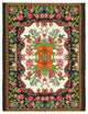 Rug N Carpet - Handmade Moldovan 6' 10'' x 8' 10'' Antique Rose Kilim Rug