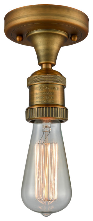 INNOVATIONS LIGHTING 517-1C-BB-LED Bare Bulb 1 Light Semi-Flush Mount