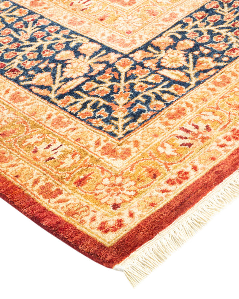 Mogul, One-of-a-Kind Hand-Knotted Area Rug Orange, 8'4"x10'5"