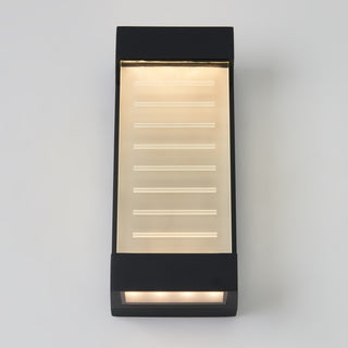 Artika Percy LED Outdoor Wall Light, Black