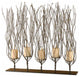 Uttermost Fedora Dark Brown Candleholder