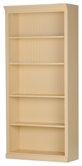 Eagle Furniture Coastal 72" Open Bookcase, Cupola Yellow