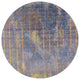Ahgly Company Indoor Round Mid-Century Modern Area Rugs, 5' Round