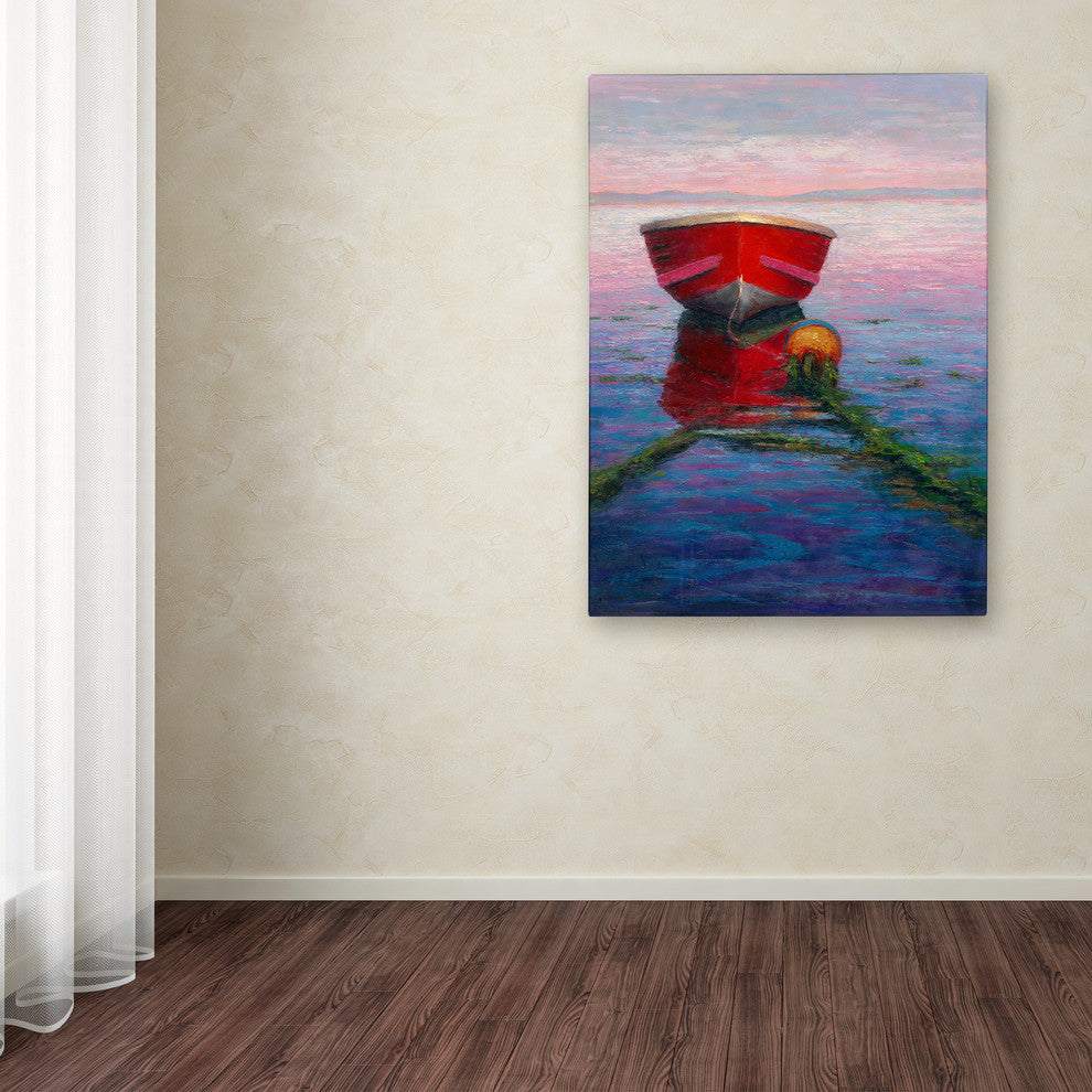 Daniel Moises 'Tranquilty' Canvas Art