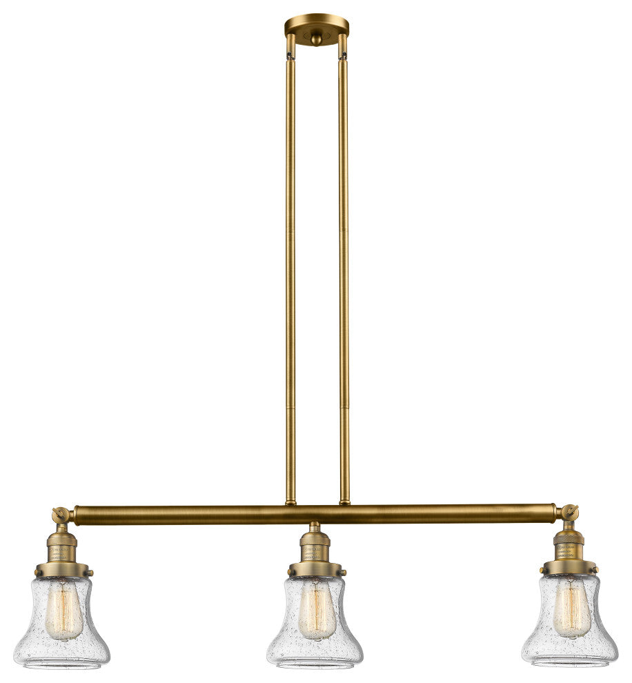 Innovations Lighting 213-Bb-S-G194 3 Light Island Light