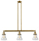 Innovations Lighting 213-Bb-S-G194 3 Light Island Light