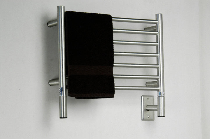 Amba Hardwired Towel Warmer, Jeeves H Straight, Brushed