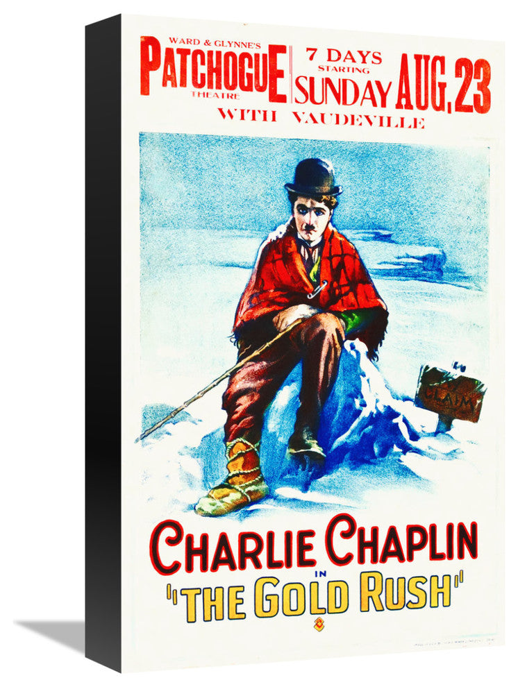 Charlie Chaplin, The Gold Rush, 1925, 10x16